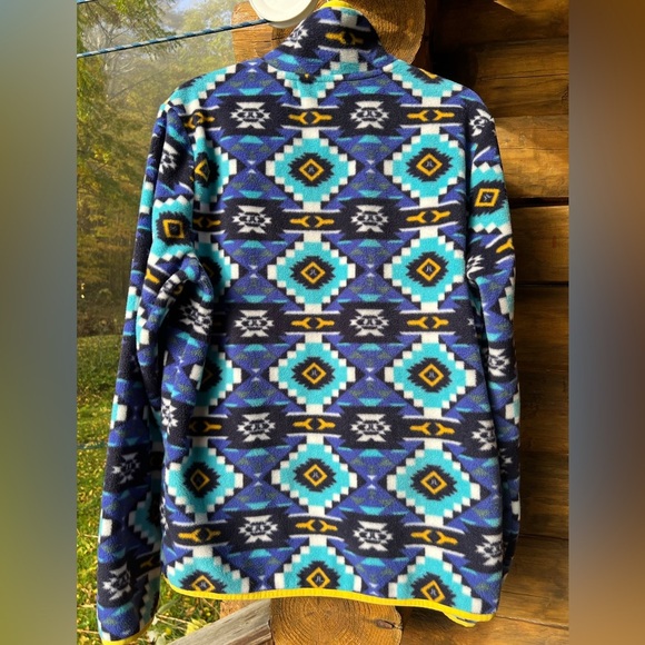 NWOT WESC Moritz Aztec Full-Zip Sherpa Fleece Jacket Men's Med - Women's Large - Picture 6 of 12